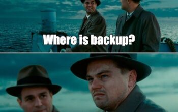 Сomics meme: "Server has crashed Where is backup? On the server" - Comics - Meme-arsenal.com