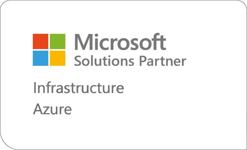 Microsoft Sollutions Partner: Infrastructure & Azure