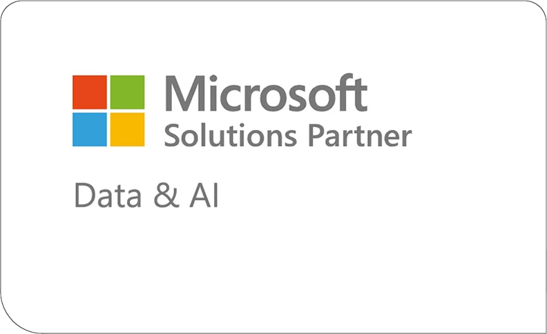 Microsoft Sollutions Partner: Data & AI
