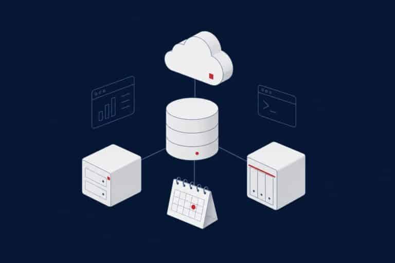 SQL Server backup plan with scheduled backups copied to on-site, off-site and cloud storage