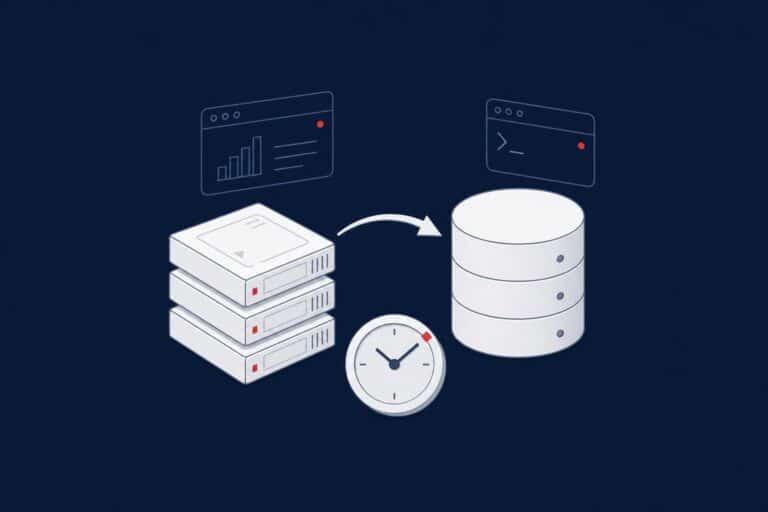 SQL Server restore sequence of full, differential and log backups on a timeline rebuilding a database